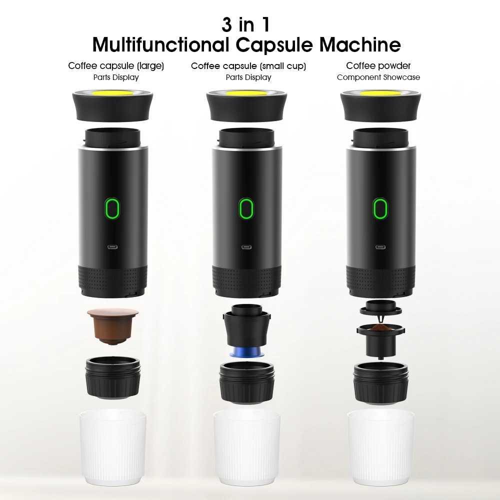 One Two Cups Portable Coffee Maker 3in1 Nikmati Kopi Praktis, Hangat atau Dingin