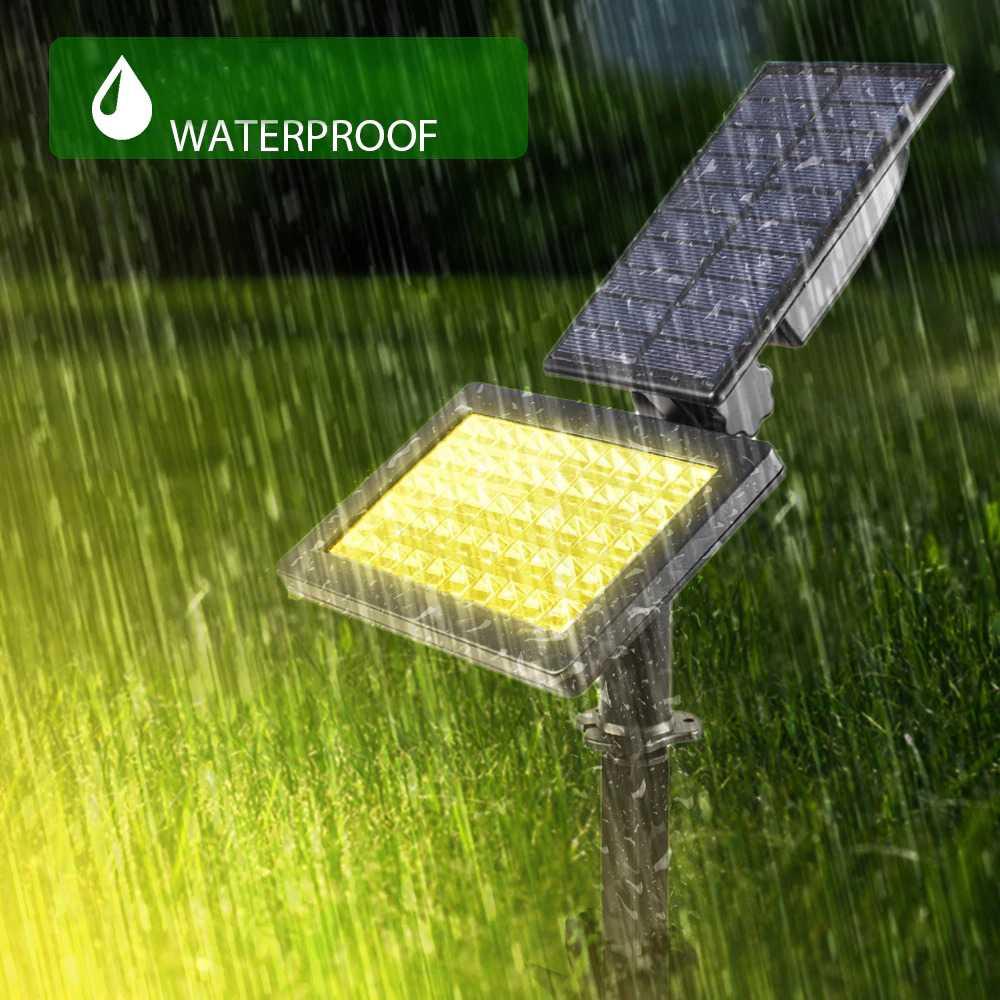 T-SUN Lampu Taman Hias Tancap Solar Sensor Cahaya IP65 Penerangan Terang di Malam Hari