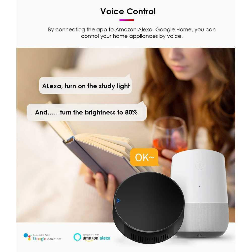 Aubess Smart Universal IR Remote Control WiFi TV AC Tuya App - A2, Kontrol Elektronik Rumah dengan Mudah dan Cepat, Desain Kompak