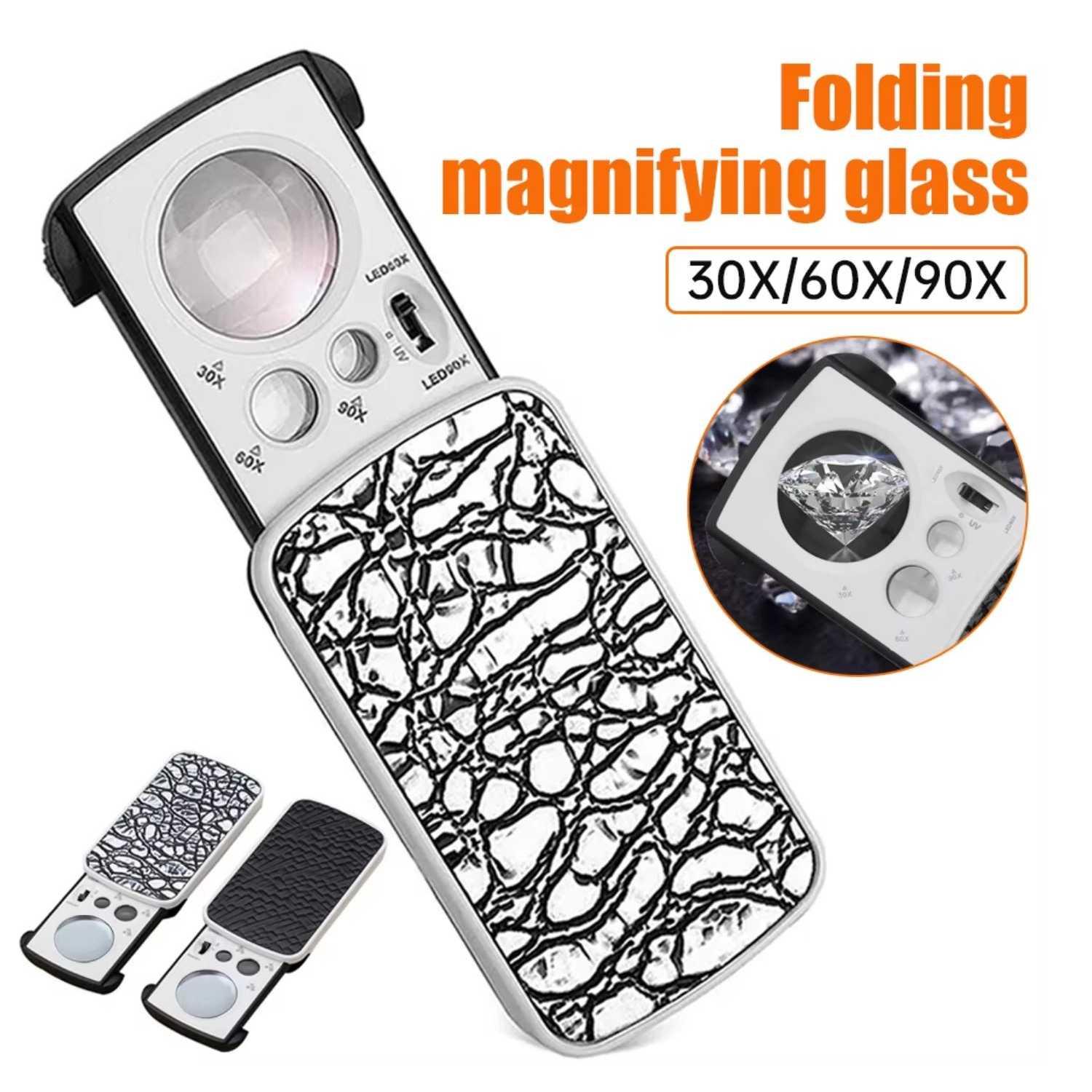 Januel Kaca Pembesar Magnifying Glass Jewelry Repair Tool with LED - NO.774-3ZX1, Bantu Perbaiki Perhiasan Anda dengan Mudah, Minimalis dan Praktis