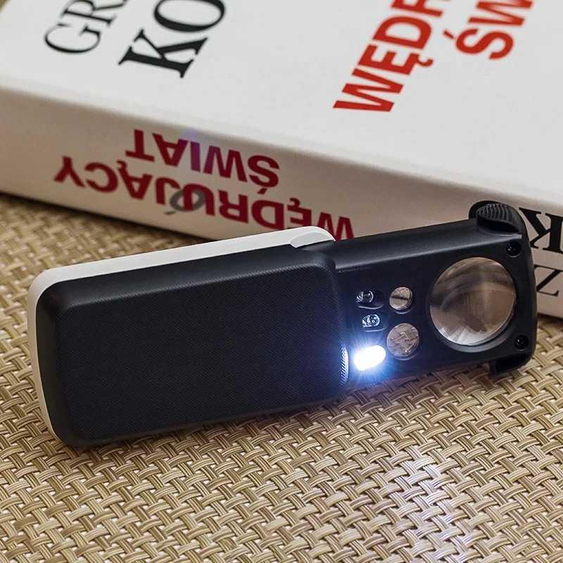 Januel Kaca Pembesar Magnifying Glass Jewelry Repair Tool with LED - NO.774-3ZX1, Bantu Perbaiki Perhiasan Anda dengan Mudah, Minimalis dan Praktis