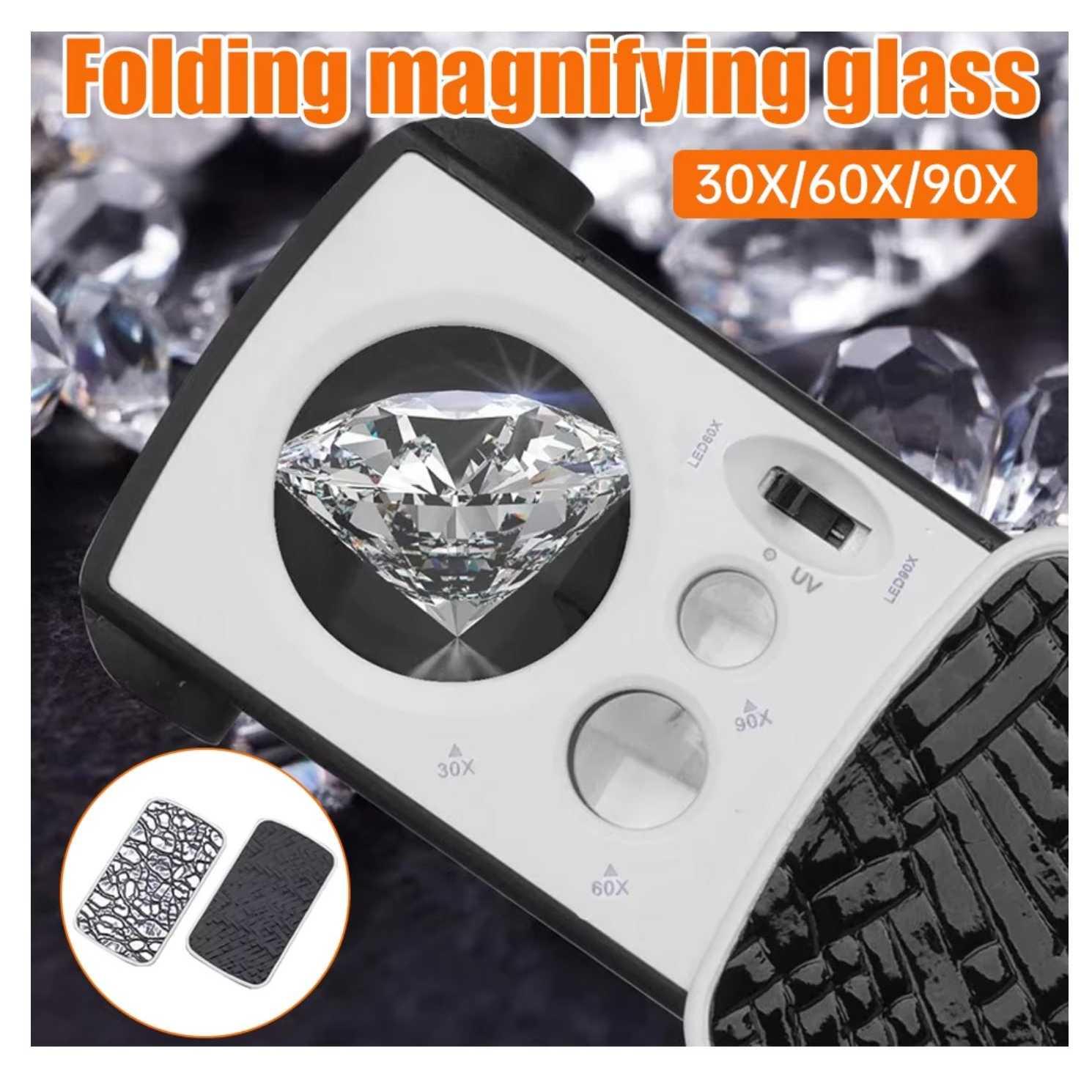 Januel Kaca Pembesar Magnifying Glass Jewelry Repair Tool with LED - NO.774-3ZX1, Bantu Perbaiki Perhiasan Anda dengan Mudah, Minimalis dan Praktis