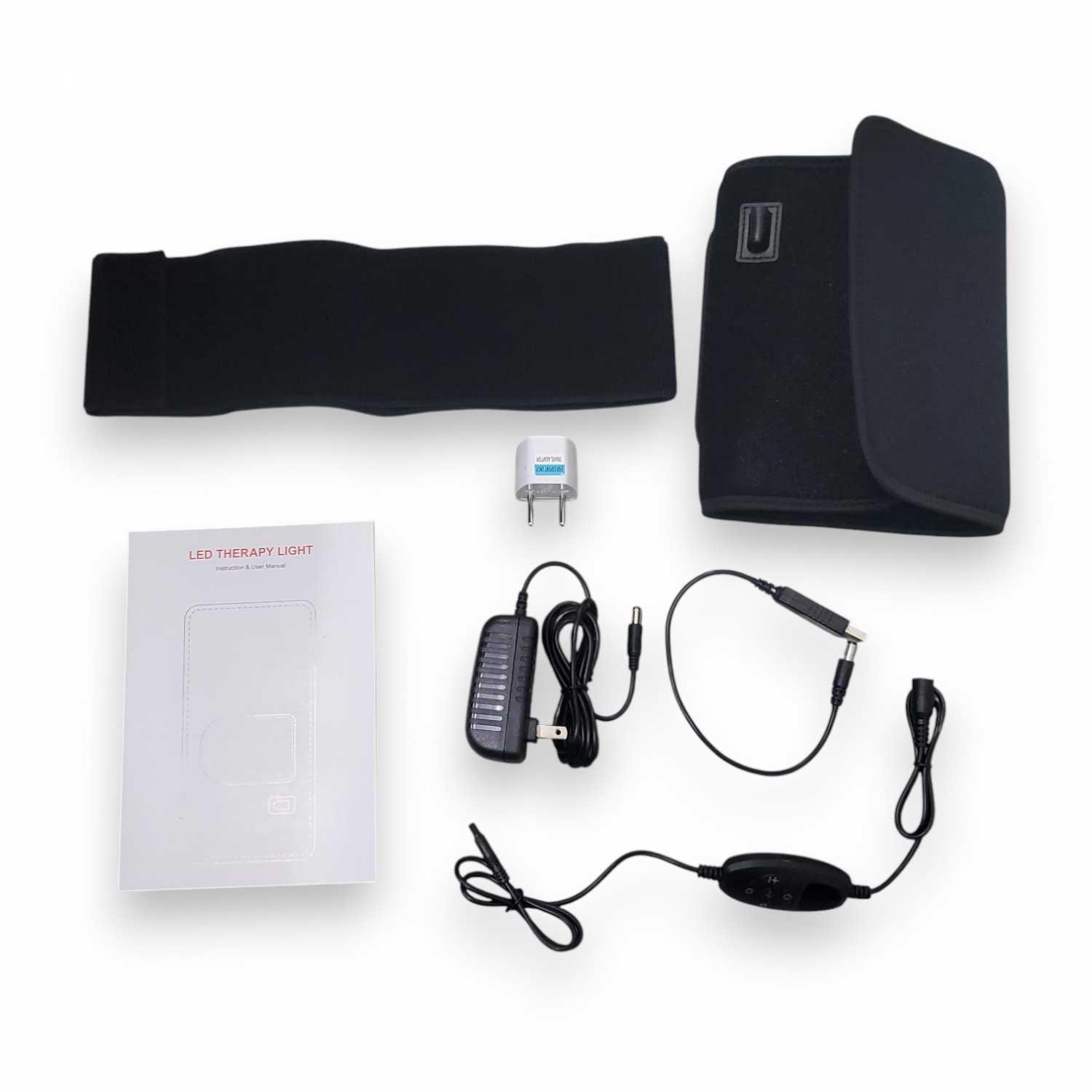 Januel Alat Terapi Infrared Red Light Therapy Belt for Body Pain - Meredakan Nyeri dan Ketegangan, Desain Portable