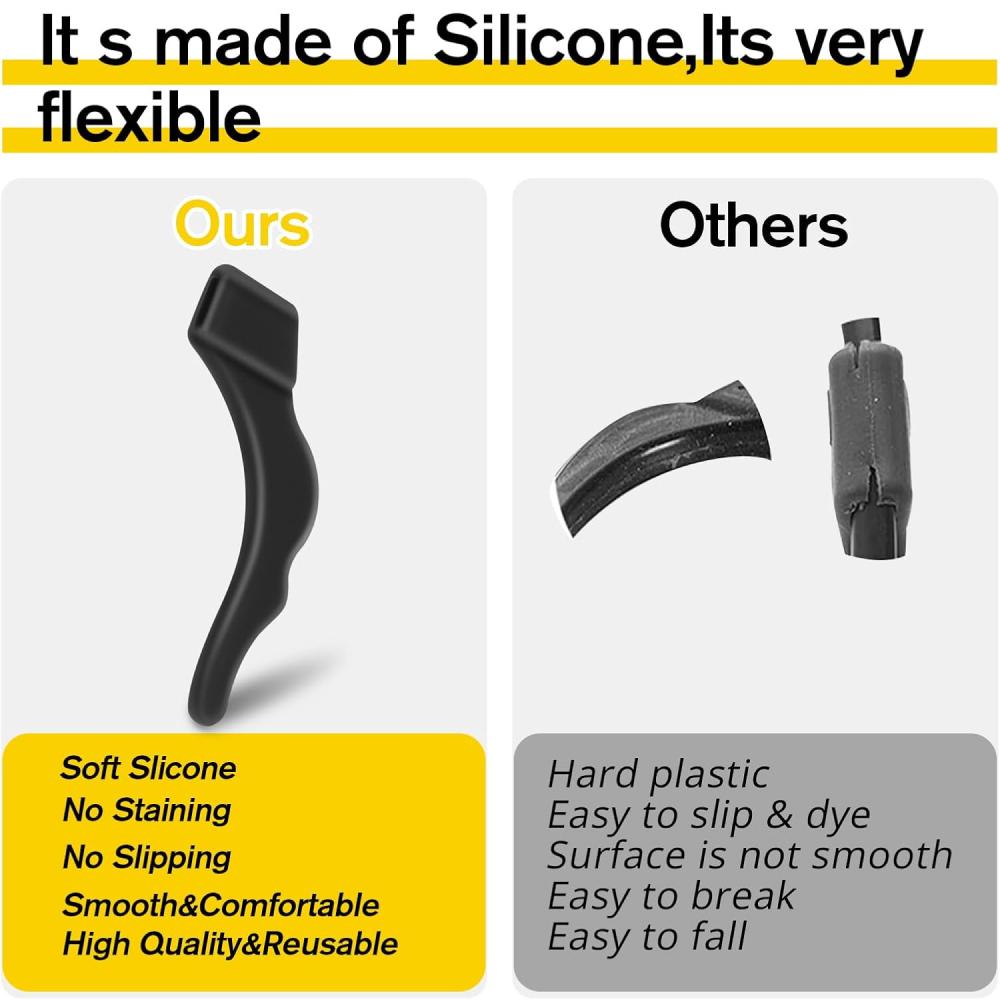 SCALE Pengait Kacamata Anti Slip Silicone Glasses Ear Hook - Tahan Lama dan Nyaman, Desain Ergonomis