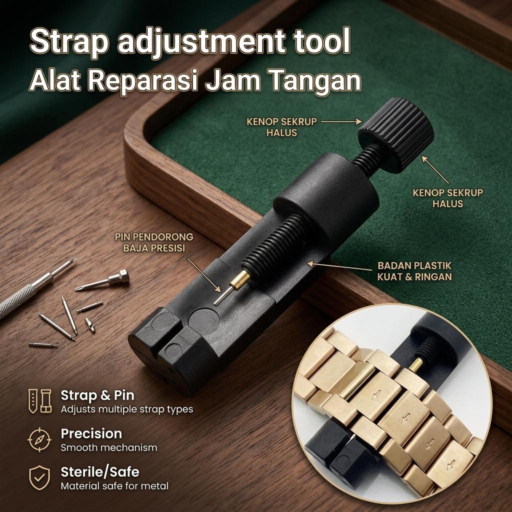 RUIMAS Alat Reparasi Jam Tangan Mini - Solusi Praktis untuk Perbaikan Cepat, Cocok untuk Perbaikan Cepat