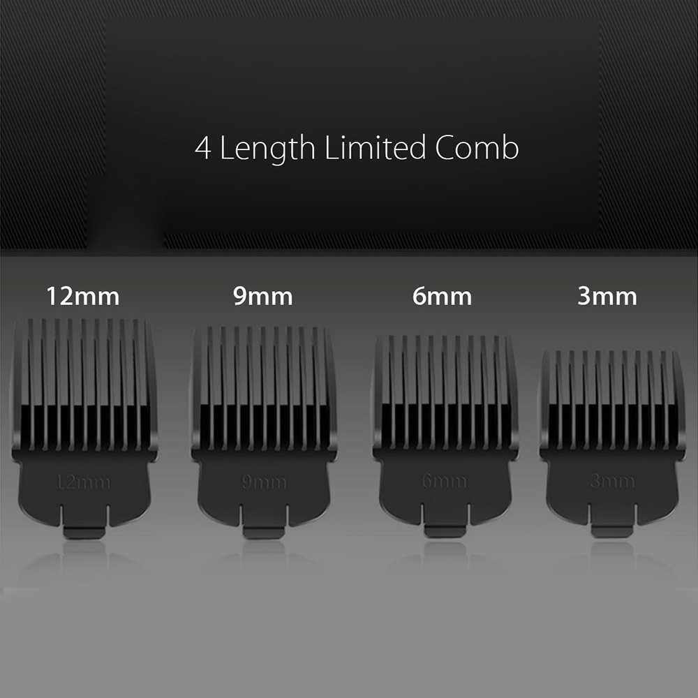 Kemei Alat Cukur Rambut Elektrik Hair Trimmer Rechargeable - Efisien dan Mudah, Penampilan Rapi - KM-1407
