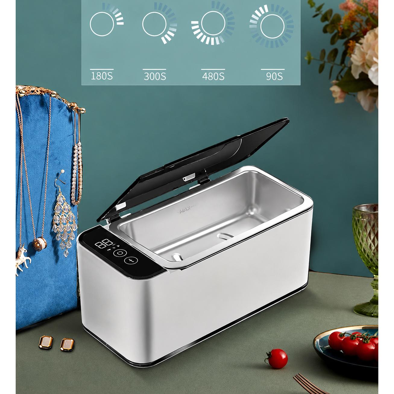MUGLE Pembersih Kacamata Ultrasonic Cleaning - Efektif Bersihkan Kotoran, Tahan Lama