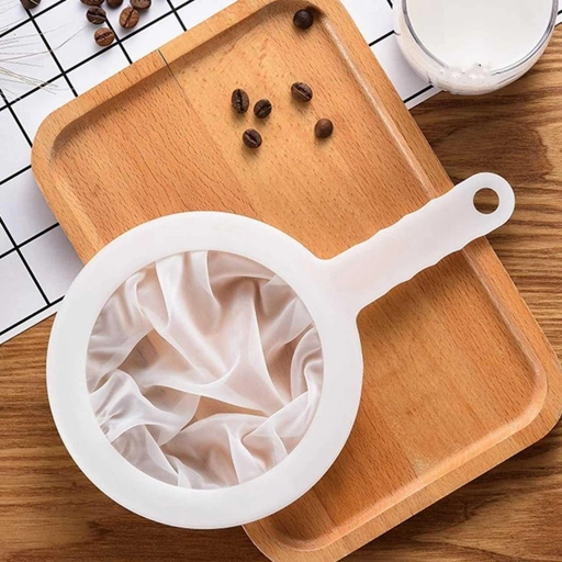 TaffHOME Alat Saringan Makanan Minuman Nylon Mesh Ampas Bebas, Bahan Berkualitas