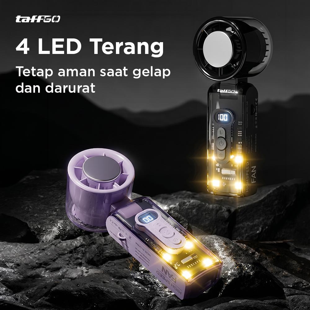 TaffGO Kipas Angin Portable Turbo Mini Cooling Fan Kesejukan Praktis di Mana Saja, Kapan Saja