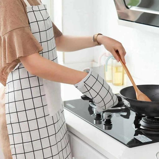 Aihogard Sarung Tangan Oven Heat Resistant Gloves Lindungi Tangan Anda dengan Aman, Desain Ergonomis