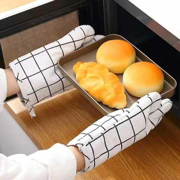 Aihogard Sarung Tangan Oven Heat Resistant Gloves Lindungi Tangan Anda dengan Aman, Desain Ergonomis