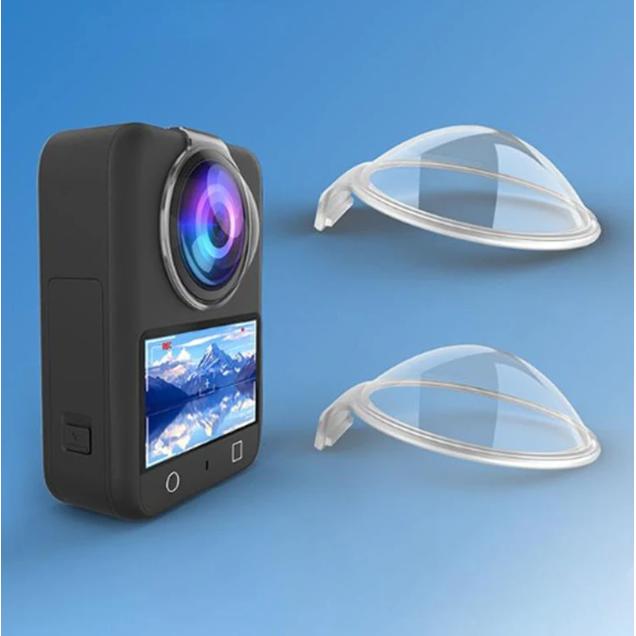 PULUZ Pelindung Lensa Polikarbonat for DJI OSMO 360 - Perlindungan Maksimal, Kejernihan Optik, Kompatibel