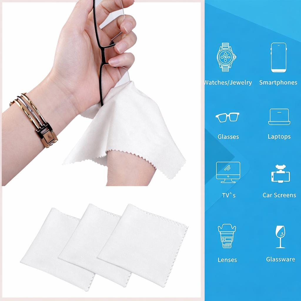 Kain Lap Microfiber Pembersih Lensa Anti Gores - Solusi Praktis dan Aman, Tanpa Goresan