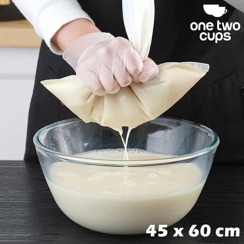 One Two Cups Kain Saringan Susu Kedelai Nilon Serut Reusable Mesh 80 ZR80