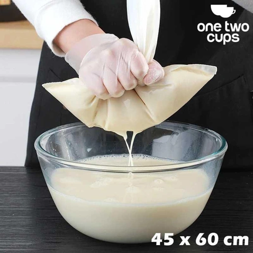 One Two Cups Kain Saringan Susu Kedelai Nilon Serut Reusable Mesh 80 ZR80