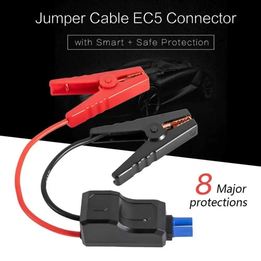 Shotee Kabel Konektor Jump Starter Aki EC5 650A - Solusi Praktis Mengatasi Aki Lemah, Indikator Kesehatan Aki, Plug EC5