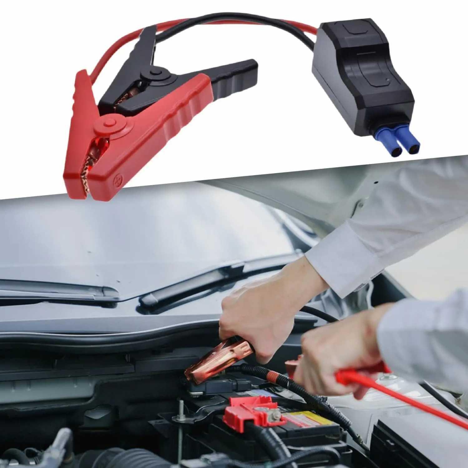 Shotee Kabel Konektor Jump Starter Aki EC5 650A - Solusi Praktis Mengatasi Aki Lemah, Indikator Kesehatan Aki, Plug EC5