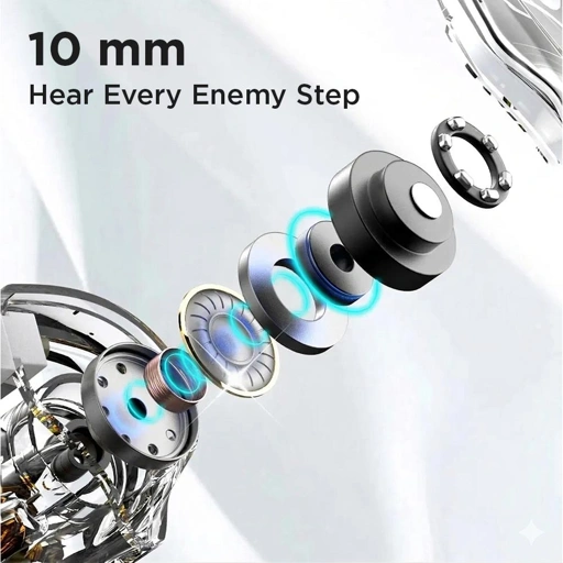 QKZ Wired Earphone IEM In Ear Monitor Dynamic HiFi Gaming Music Bass QKZ-AK6-DMX