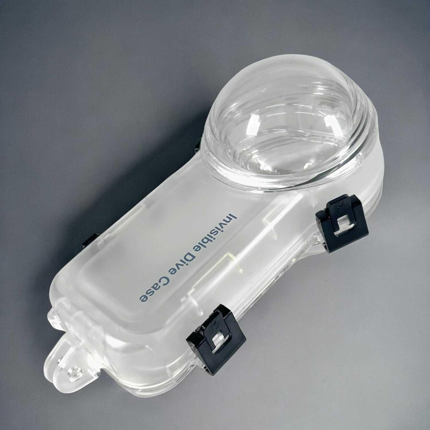 YAZE Underwater Waterproof Case Diving Invisible 50M for Insta360 X5 - Shell Kamera Tahan Air 50M, Lensa Ultra-Jelas, PC Anti
