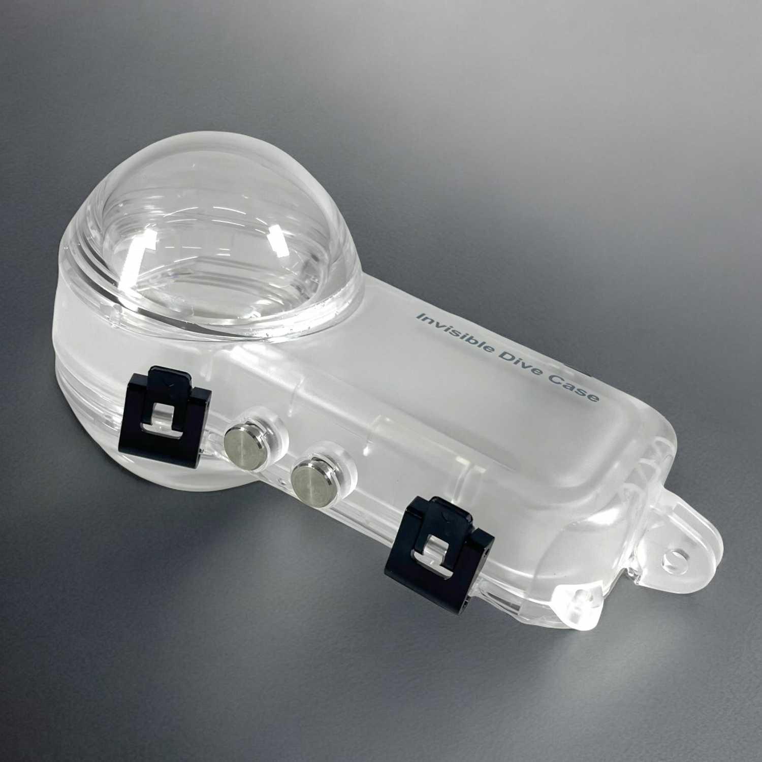YAZE Underwater Waterproof Case Diving Invisible 50M for Insta360 X5 - Shell Kamera Tahan Air 50M, Lensa Ultra-Jelas, PC Anti