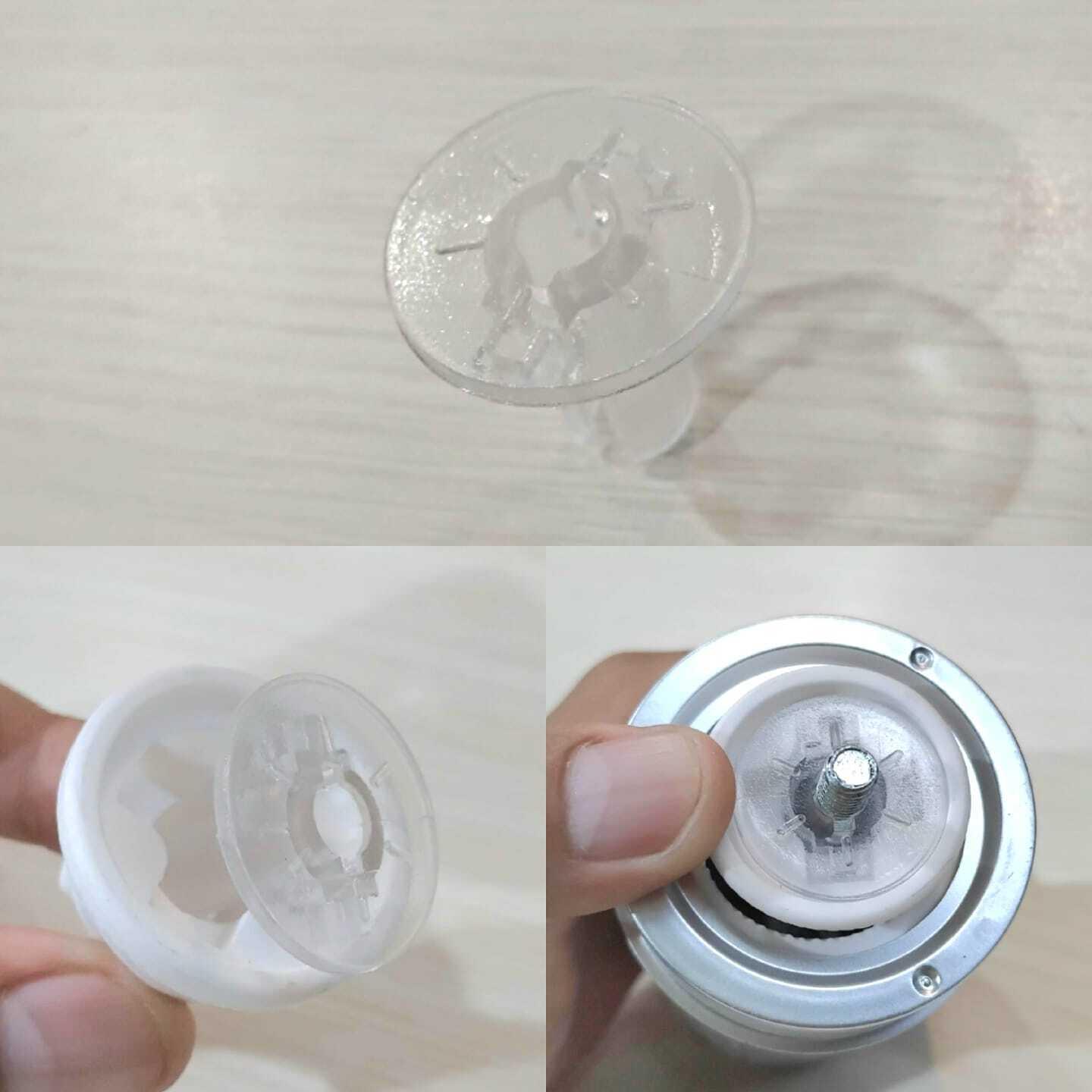 One Two Cups Adaptor Burr Ceramik Mata Grinder Kopi Tingkatkan Kinerja Gilingan Anda, Lebih Konsisten dan Optimal, Desain Presisi
