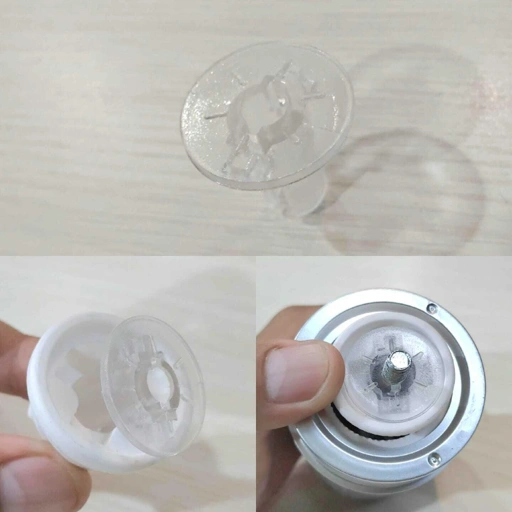 One Two Cups Adaptor Burr Ceramik Mata Grinder Kopi Tingkatkan Kinerja Gilingan Anda, Lebih Konsisten dan Optimal, Desain Presisi
