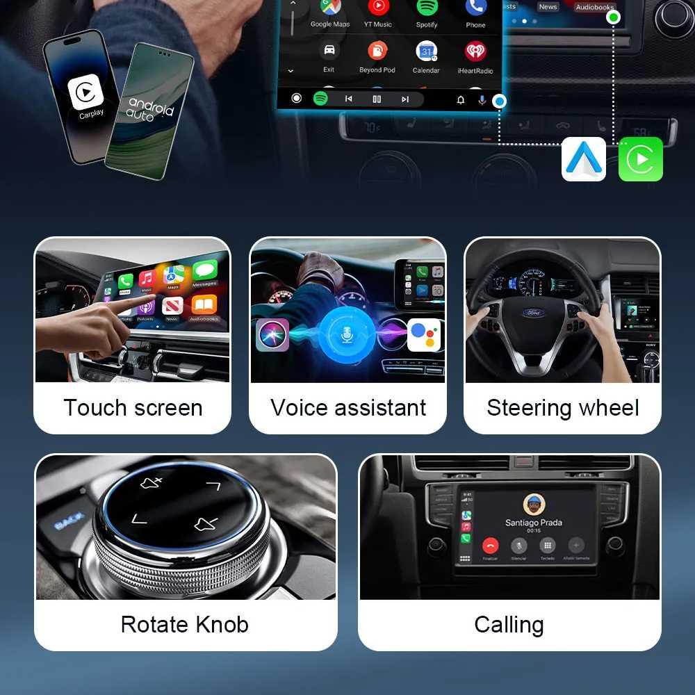 XUDA USB Dongle Wireless CarPlay Android 2in1 WiFi Dual Band - X6