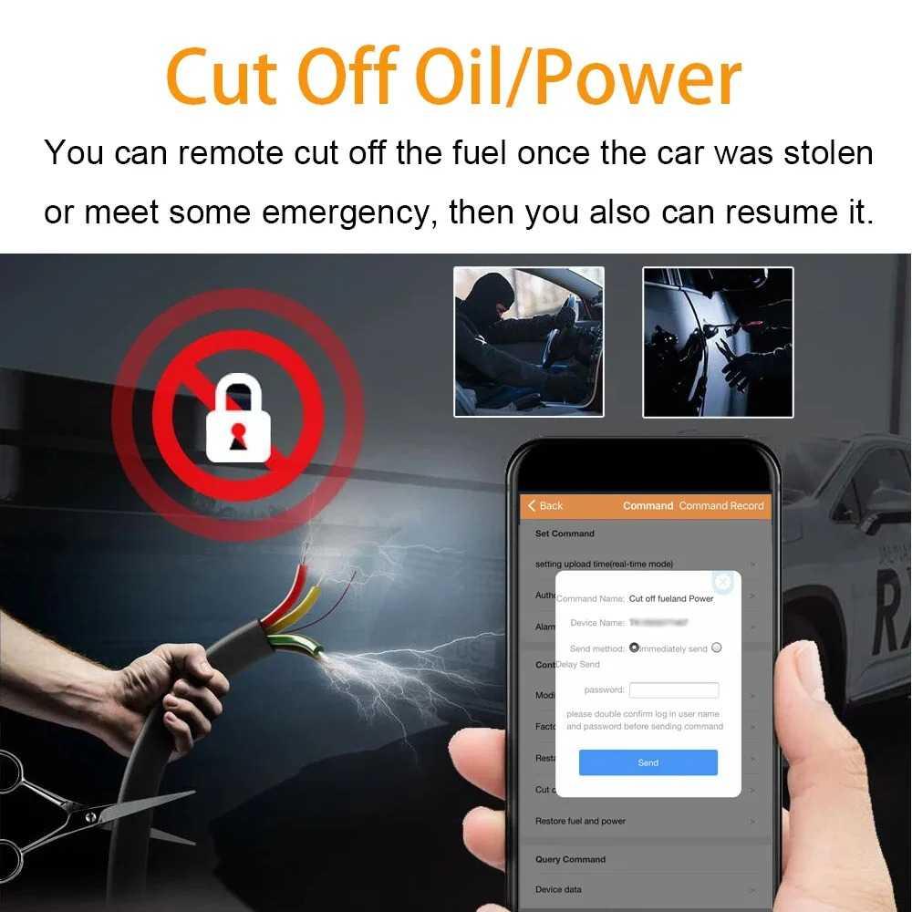 Veclumin GPS Tracker Alarm Intercom 2G - Pantau Kendaraan Secara Real Time, Aman di Mana Saja