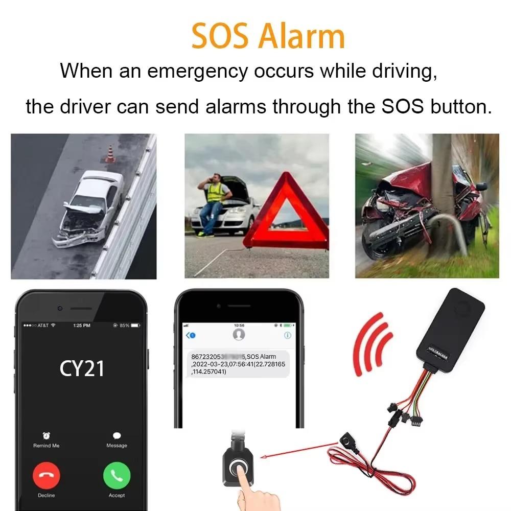 Veclumin GPS Tracker Alarm Intercom 2G - Pantau Kendaraan Secara Real Time, Aman di Mana Saja