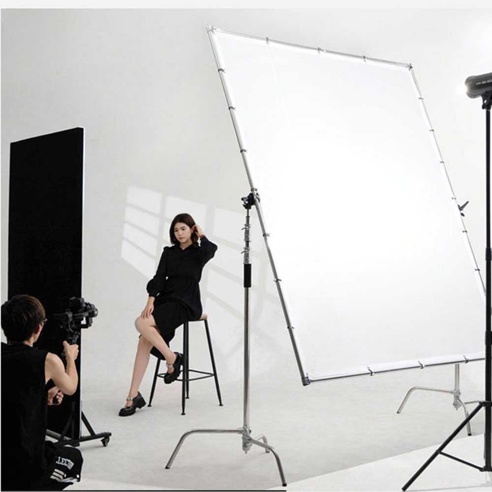 TaffSTUDIO Reflector Diffuser Soft Light Screen Butterfly Photograpy - Solusi Profesional Pencahayaan, Lebih Halus dan Merata
