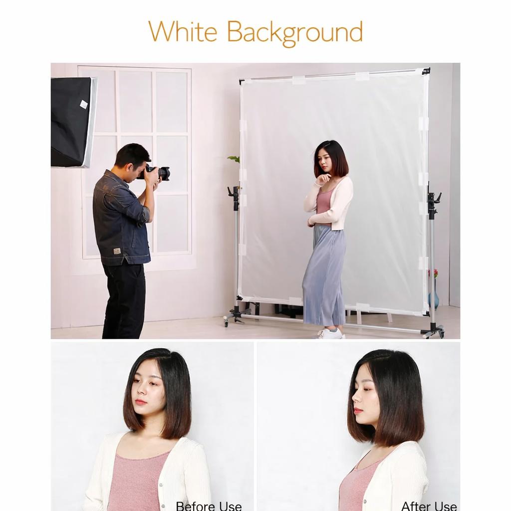 TaffSTUDIO Reflector Rotating Soft Light Screen - Solusi Profesional Pencahayaan, Fleksibel dan Merata