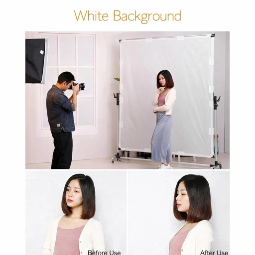 TaffSTUDIO Reflector Rotating Soft Light Screen - Solusi Profesional Pencahayaan, Fleksibel dan Merata