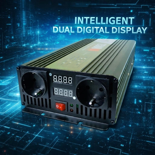 SUSWE Power Inverter Mobil Pure Sine Wave - Solusi Listrik Praktis di Mana Saja, Hemat Energi