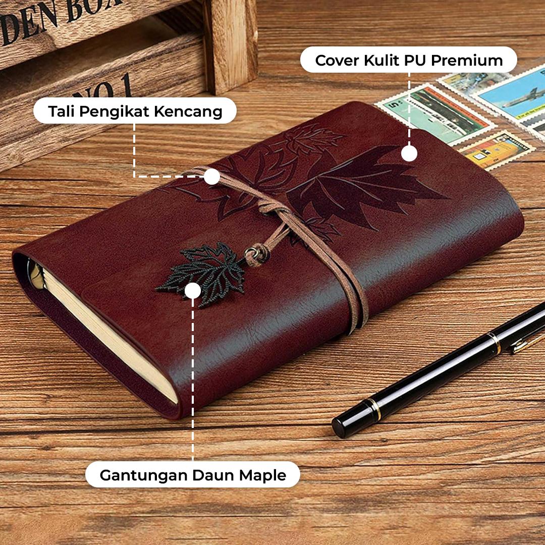 Toddi AIMEE Buku Catatan Binder - Catat Lebih Banyak, Desain Vintage