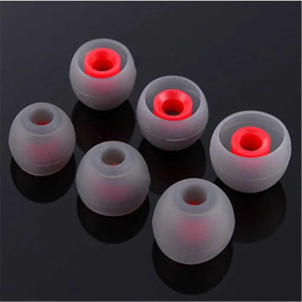 Universal Eartips Earbuds Silicone Gel Tingkatkan Kenyamanan & Kualitas Audio, Cocok untuk Semua Earphone