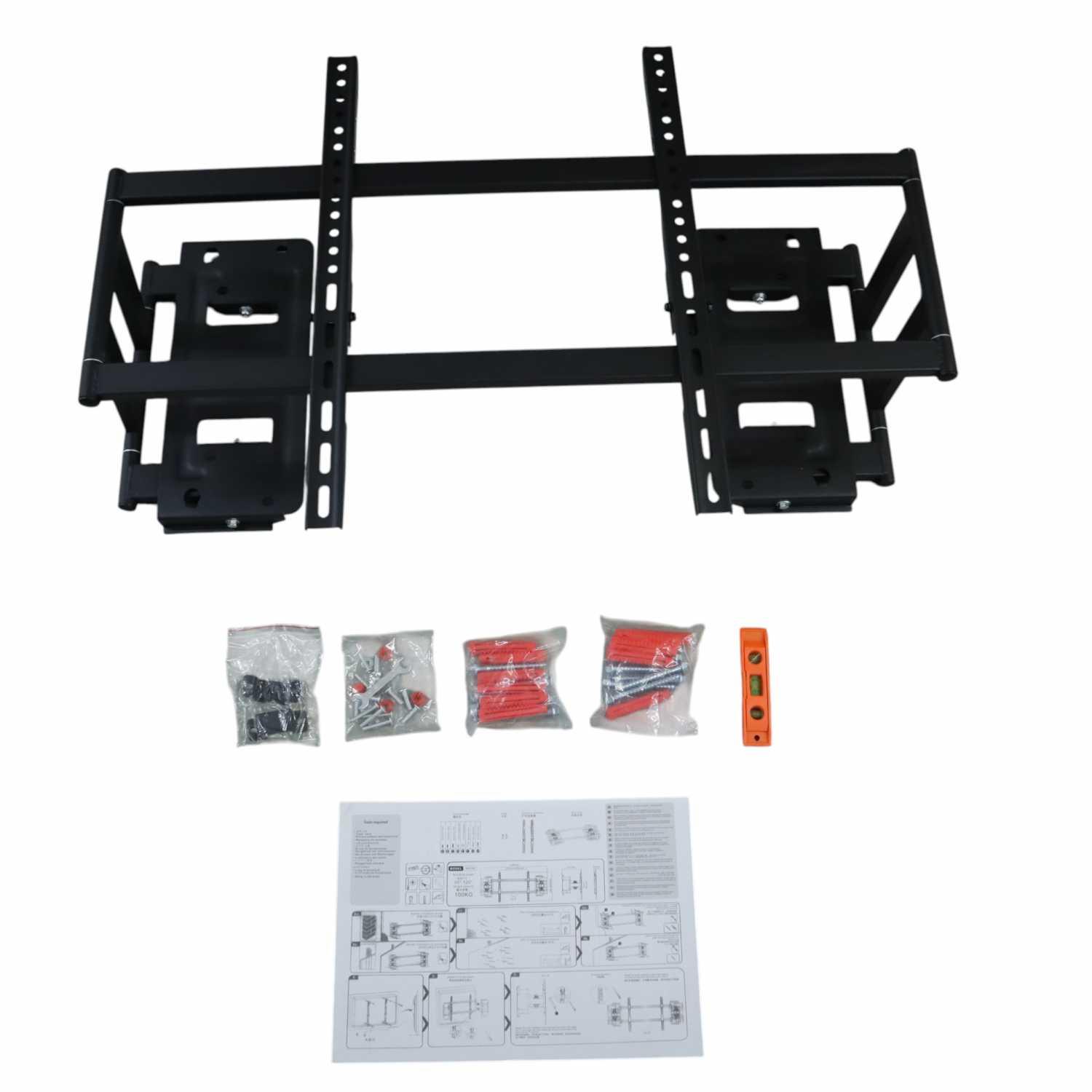 SH Bracket TV Dinding Telescopic VESA 600x800mm 55-120 Inch Fleksibel dan Kuat, Solusi Pemasangan TV Besar, Minimalis
