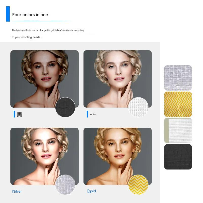 LIFER Reflektor Cahaya Studio 4in1 - Manipulasi Cahaya dengan Lebih Mudah, Ideal untuk Fotografi Studio dan Outdoor