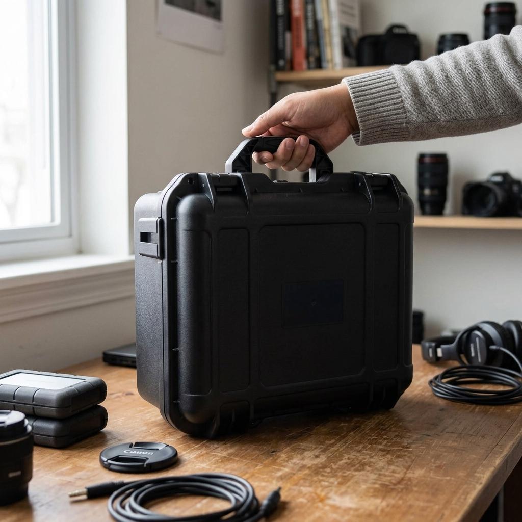 Zintech Tas Drone Hard Case Shockproof for DJI Neo Perlindungan Maksimal, Desain Kokoh