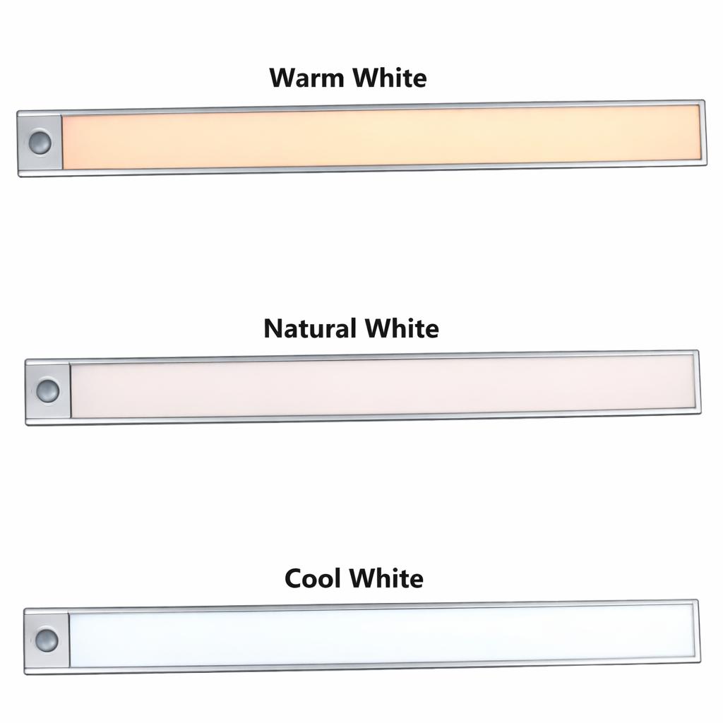 YIJUN Lampu LED Motion Sensor Cabinet Light Pencahayaan Cerdas, Hemat Energi, Modern