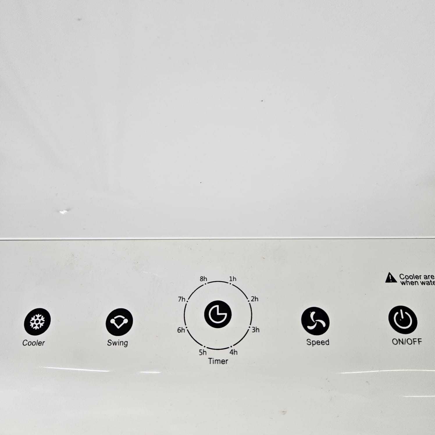 TaffHOME Kipas Air Cooler Industrial Pendingin Profesional untuk Area Industri, 3 Speed 30L 115W Remote