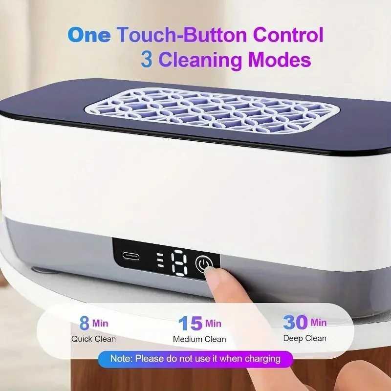 MOJOY Pembersih Kacamata Vibration Cleaner Membersihkan 360° dengan Getaran Tinggi