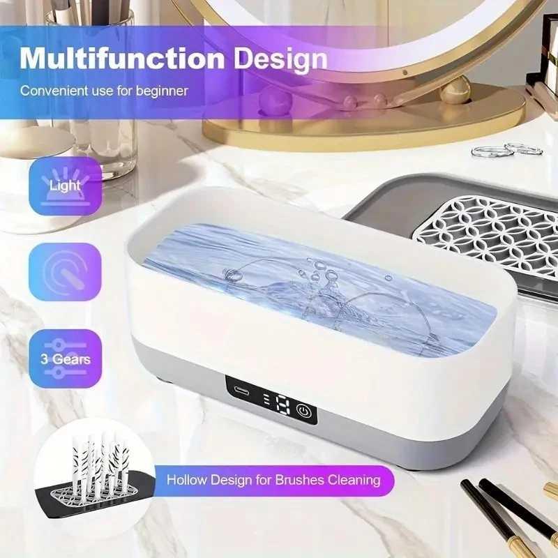 MOJOY Pembersih Kacamata Vibration Cleaner Membersihkan 360° dengan Getaran Tinggi
