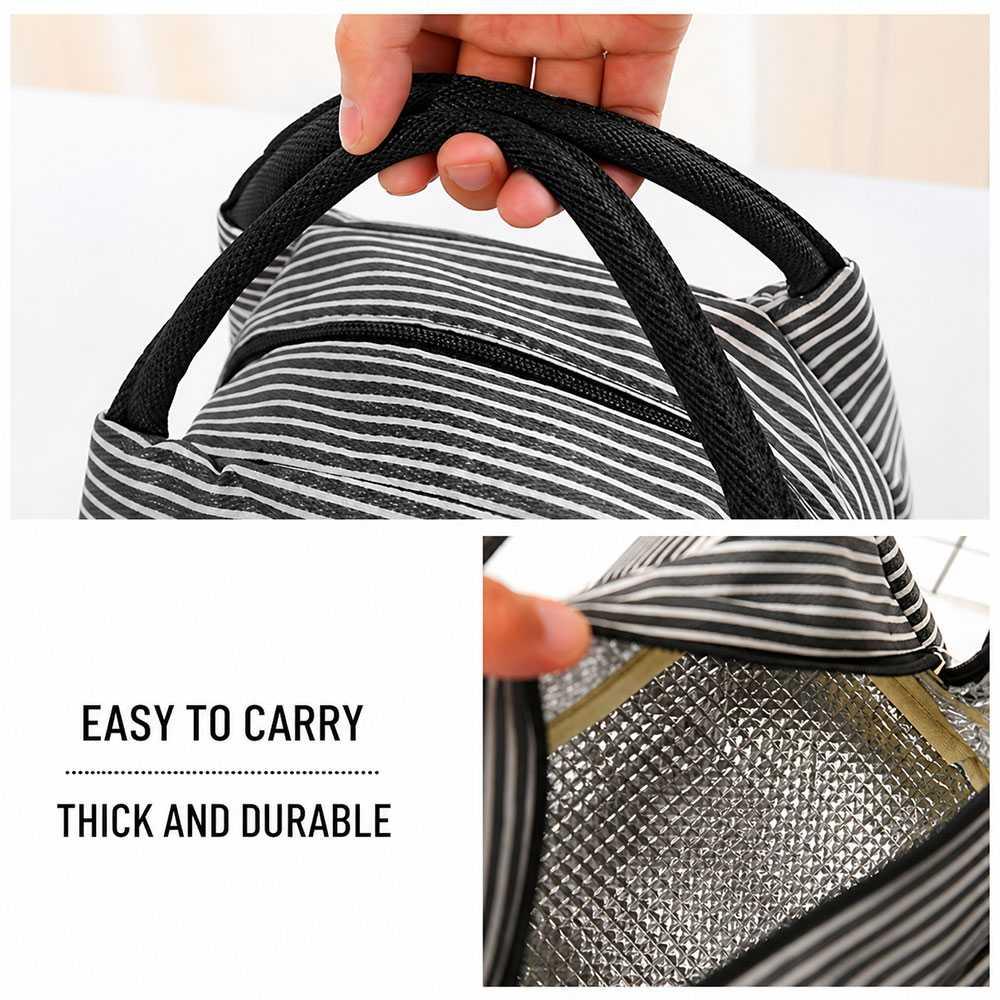 VIOKO Tas Bekal Makan Portable Insulation Tetap Hangat & Dingin, Bergaya
