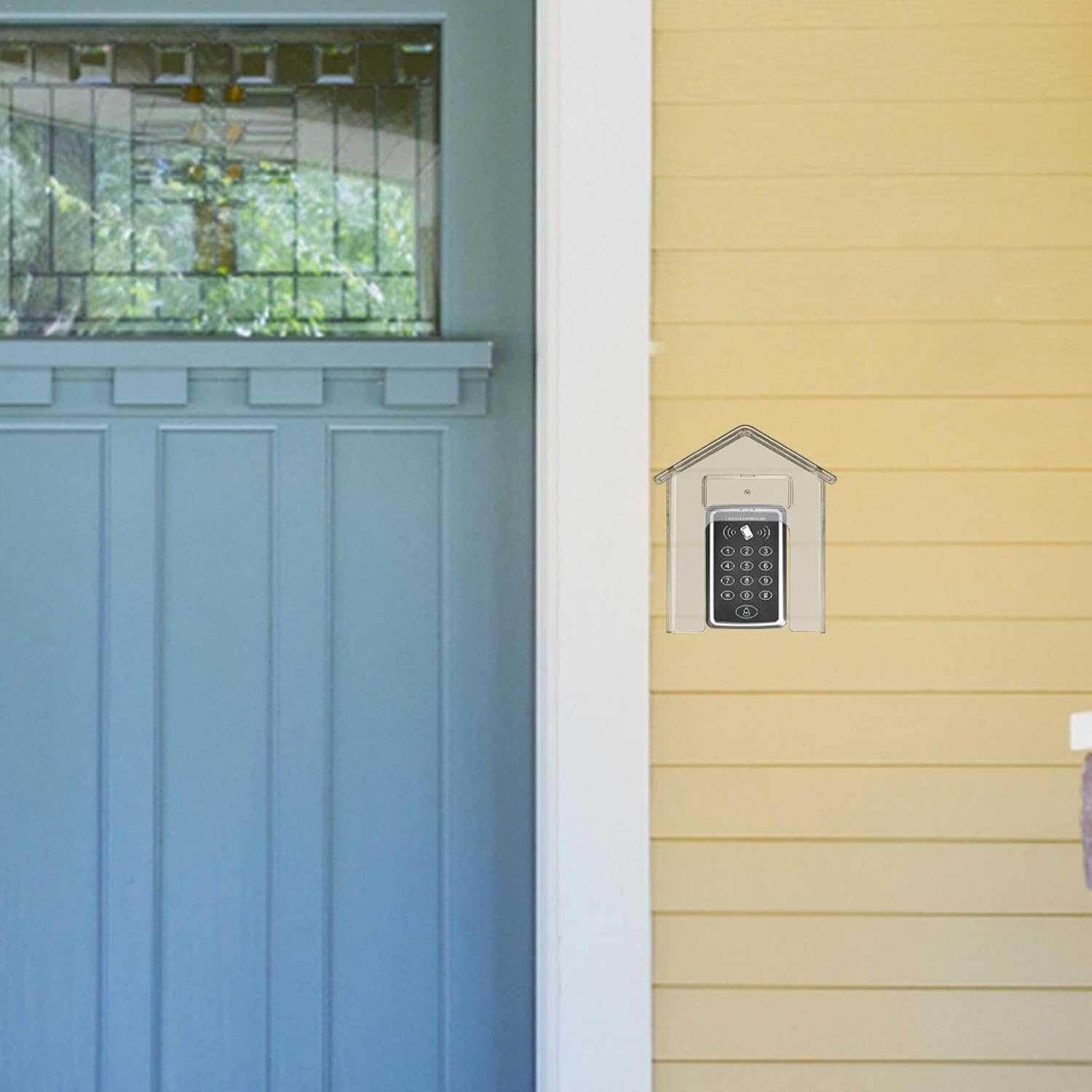EMILEE Doorbell Rain Cover Pelindung Bel Pintu Perlindungan Terhadap Hujan dan Debu, Desain Unik