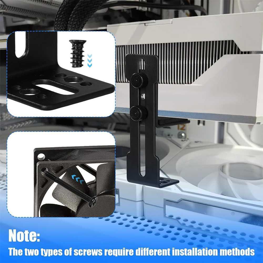 TINYSOME Holder GPU VGA Graphic Card Anti Sag Bracket Metal Adjustable GX50