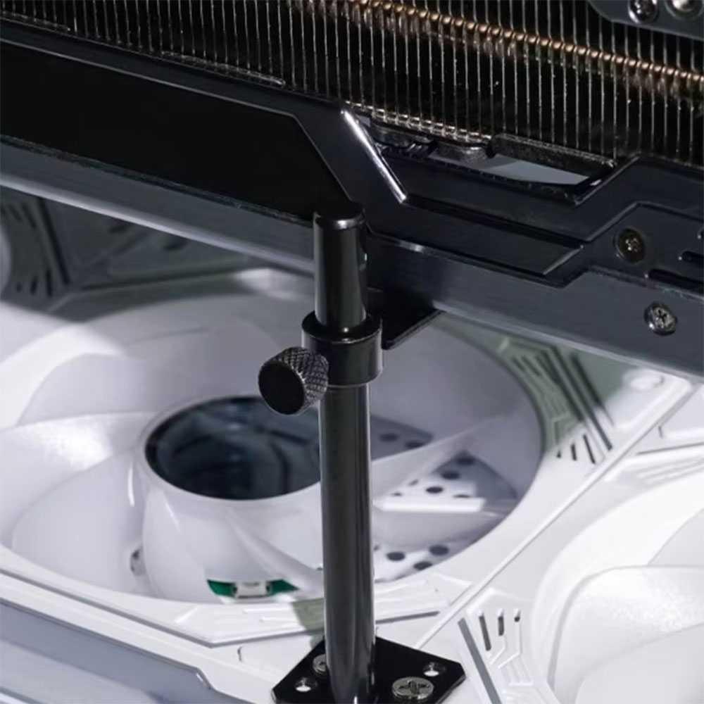 Generic ARGB GPU VGA Graphic Card Holder Stabilitas Optimal untuk GPU Berat, Cocok untuk Berbagai Build PC