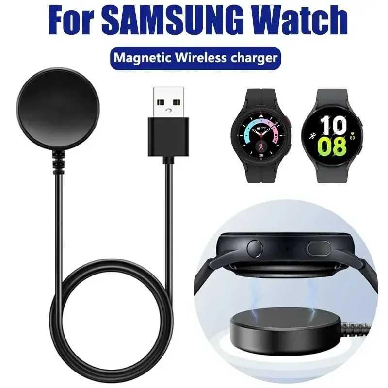 SPENIX Charger Smartwatch Magnetic Wireless Pengisian Cepat, Perlindungan Ganda, Koneksi USB Universal