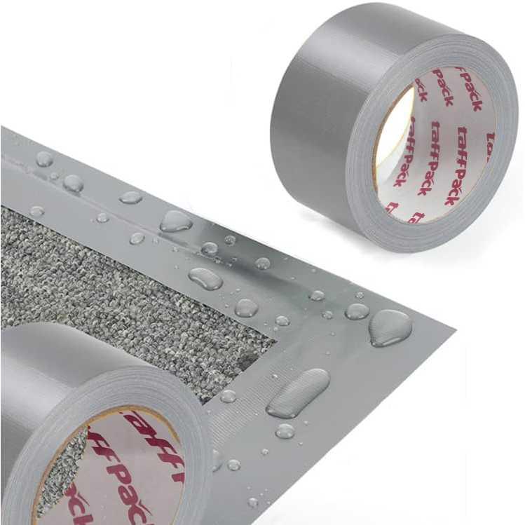 TaffPACK Lakban Kain Karpet Multifungsi Cloth Tape Kuat Rekat, Tahan Air, Variatif, Tulis, Tarikan, dan Tahan Air