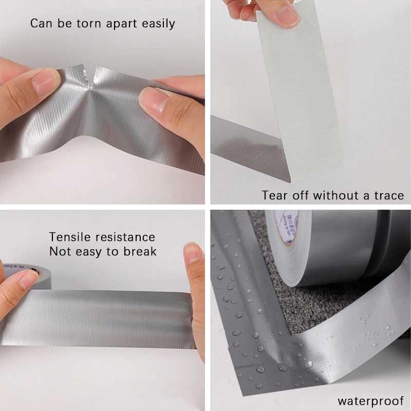 TaffPACK Lakban Kain Karpet Multifungsi Cloth Tape Kuat Rekat, Tahan Air, Variatif, Tulis, Tarikan, dan Tahan Air