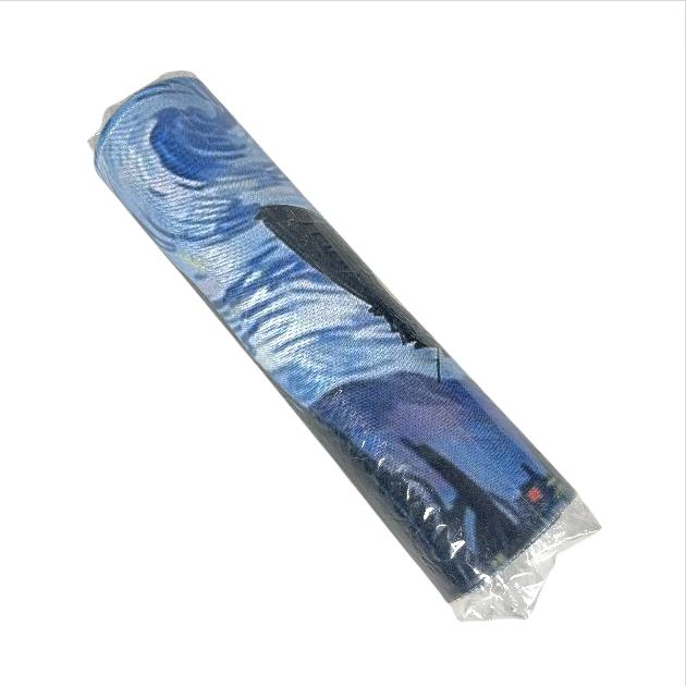 TaffGEAR Mouse Pad Gaming Starry Night Black Cat Area Luas dan Nyaman, Desain Estetik